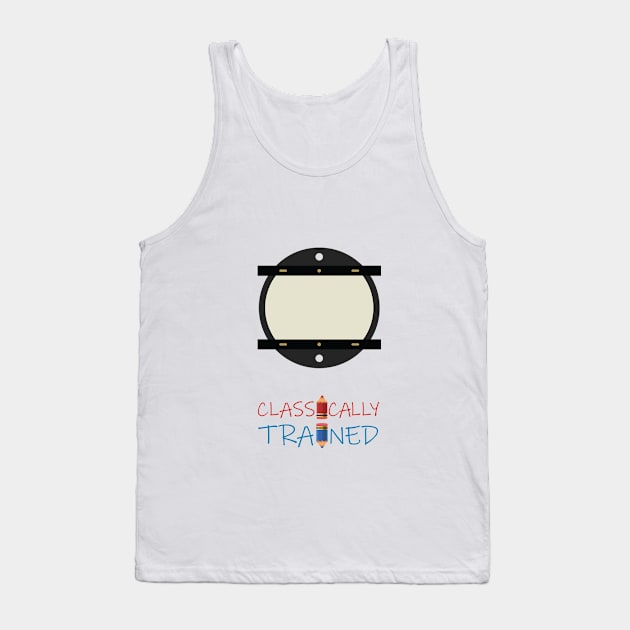 Classically Trained (2D) Tank Top by Joe's Gallery of Geekdom